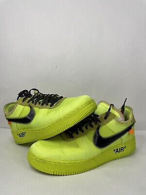 Air Force 1 Low Off White Volt Size 10 AO4606-700 | eBay