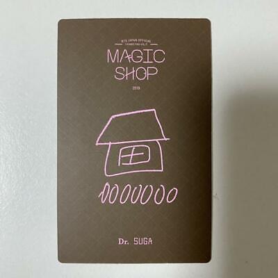 BTS JAPAN OFFICIAL FANMEETING VOL.5 MAGIC SHOP DVD Limited Photo Card PC