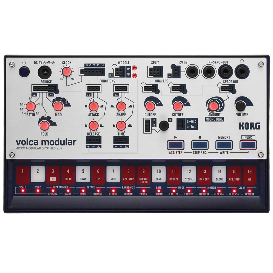 Korg Volca Modular Micro Modular Synthesizer, New! 4959112185944