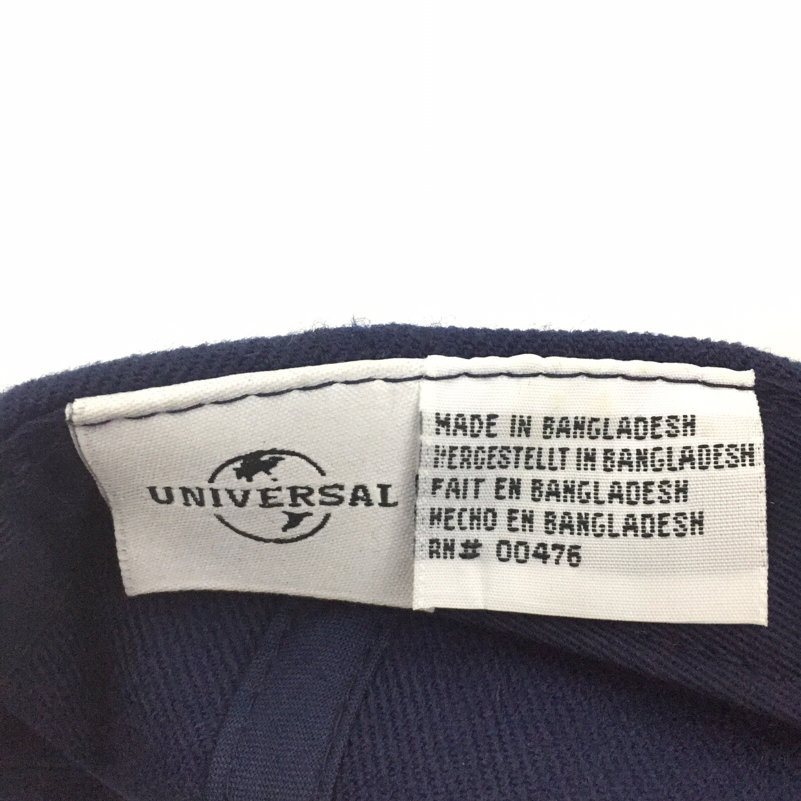 Universal Studios Metal Patch Hat Leather Bill Lo… - image 9