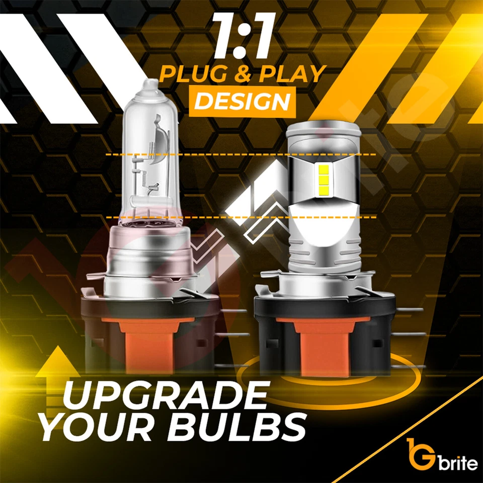 FORD RANGER 2016+ H15 120W CSP SEOUL LED HEADLIGHT CANBUS BULBS DRL HIGH BEAM UK - Image 4 of 4