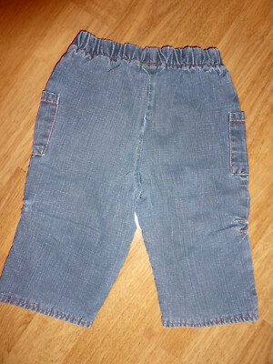 gefütterte Jeans, Thermohose, von 3pommes, Gr. 68, TOP
