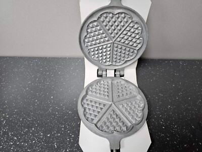 Waffeleisen Migiris Herzform Waffelpfanne Pfannkuchenform Ø18 cm
