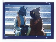 Jawa and Rodia Star Wars Argentina 2.5"x1.75" Reprint Album Card #218