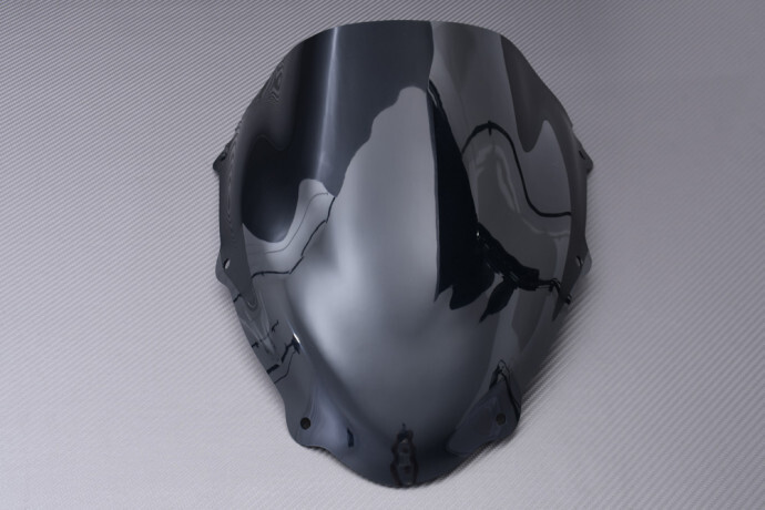 Pare-brise anti-vibrations noir opaque pour moto Triumph Daytona 955I 595N