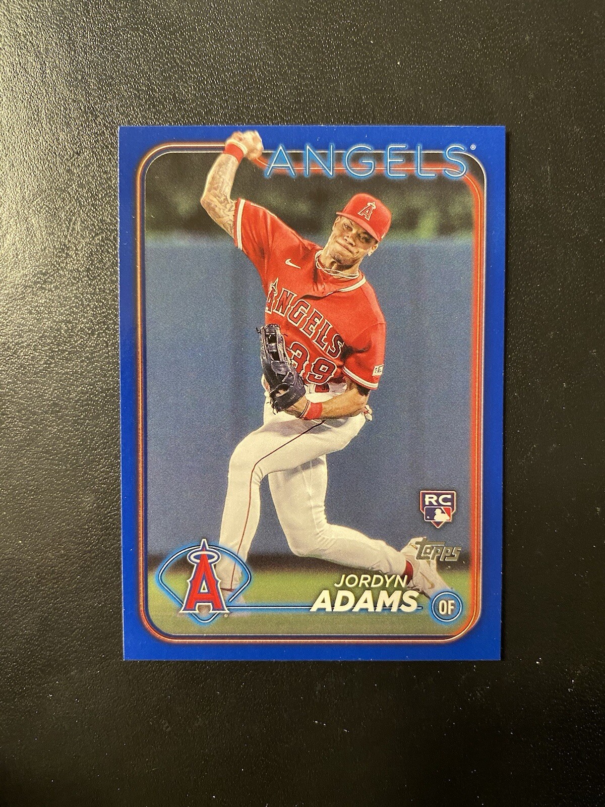 2024 Topps Series 2 -  Royal Blue #470 Jordyn Adams (RC)