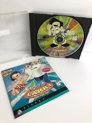 Leisure Suit Larry: Love for Sail CD Game For MAC Sierra 1996 Scratch 'n' Sniff