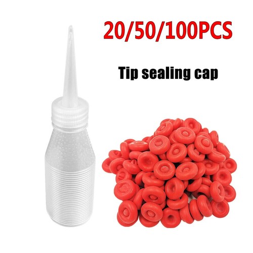 10100PCS ReSealable Caulk Protective Cap Caulking Nozzle Caps Tube