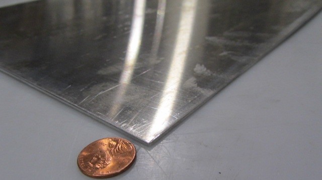 Plaque Aluminium 7075-T6, 1/8" D'épaisseur X 12" X 24", Neuve, Idéale Pour Usinage Et Projets DIY