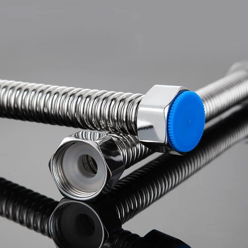 IG 1/2" Brauseschlauch Duschschlauch Länge 0.1M bis 2M V2A 304 Edelstahl Metall - Bild 3 von 5