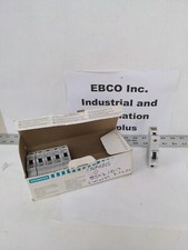 SIEMENS MINIATURE CIRCUIT BREAKER C10, 1 POLE, 5SX2 110-7, 230/400V, LOT OF 6