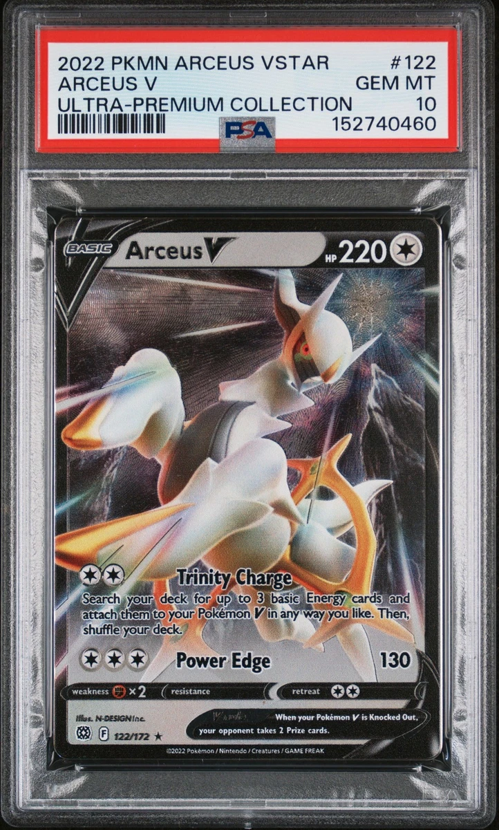 Pokémon TCG Professional Sports Authenticator (PSA) Arceus Grade