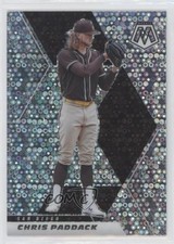 2021 Panini Mosaic Quick Pitch Silver Mosaic Prizm Chris Paddack #141 0oe