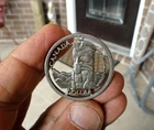 CANADIAN Totem Pole SILVER DOLLAR Canada Cutout Coin ~1958~