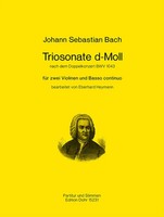 Trio Sonata D Minor BWV1043 | From The Double Concerto | Johann Sebastian Bach