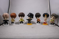 McDonald's Tiny Tan BTS Lot of 7 LOOSE Collectible Figures Happy Meal THROWBACK
