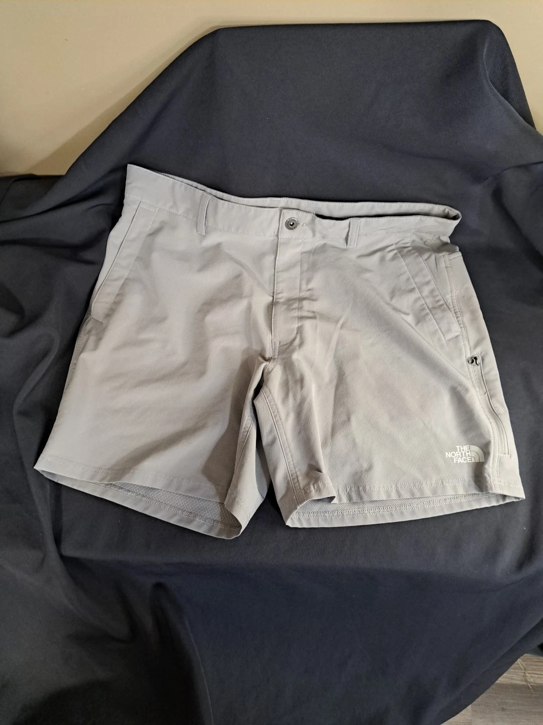 The North Face Size 36 Gray Rolling Sun Short Packable FlashDry Shorts BNWT