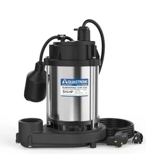 Aquastrong Submersible Sump Pump SES075P 3/4HP