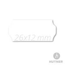 15000 Preisetiketten Auszeichner Etiketten 26x12mm weiß