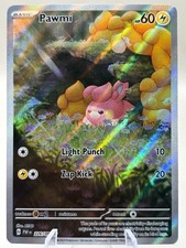 Carta Pokemon Pamo Pawmi PAF 226/091 Paldean Fates Art Rara Near Mint Inglese