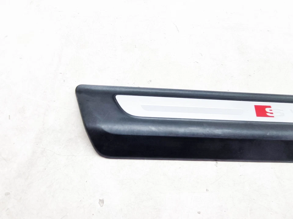 AUDI Q7 4M MK2 S-LINE DOOR SILL STEP COVER REAR LEFT PASSENGER SIDE 2017 - Image 3 of 4