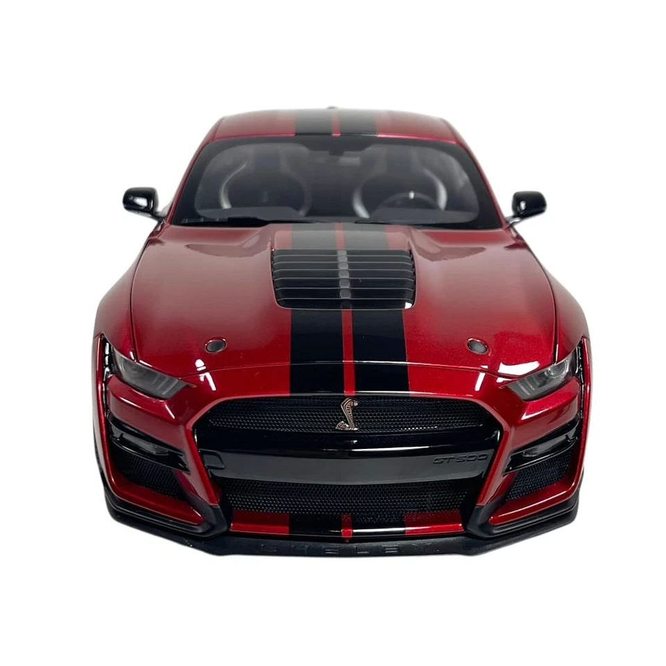 Modellino Auto Autoart 1/18 Ford Mustang Shelby GT500 Rapid Red - Immagine 2 di 4