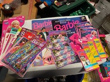 1994 Barbie Play  Activity Stickers Diamond Album  18 assorted Sticker Packs