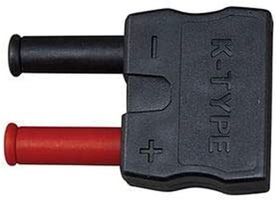 69146 Banana Plug Adapter to K Type Thermocouple, Works with Digital Clamp and M