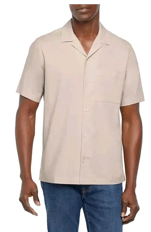 Chemise Homme Gap En Lin Beige - Taille XL - Occasion Très Bon État