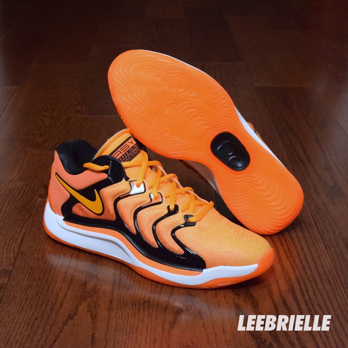 Men's Size - NIKE KD 17 SLIM REAPER KEVIN DURANT ORANGE FJ9487-800