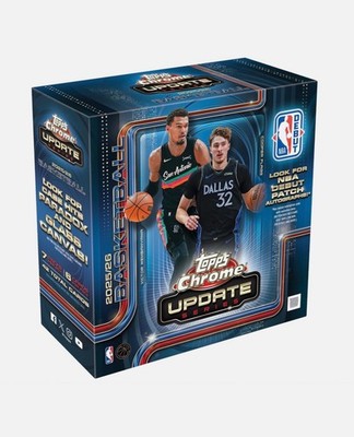 2025-26 TOPPS CHROME UPDATE Basketball MEGA BOX NBA NEW Presale QTY