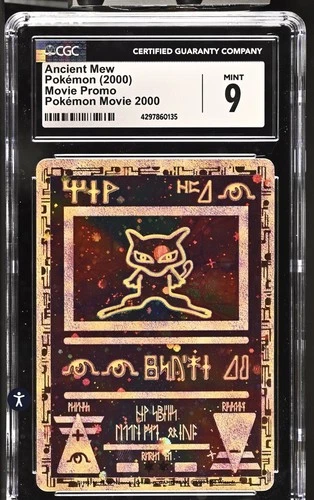 Ancient Mew CGC 9 Mint Pokémon Movie 2000 Promo Card