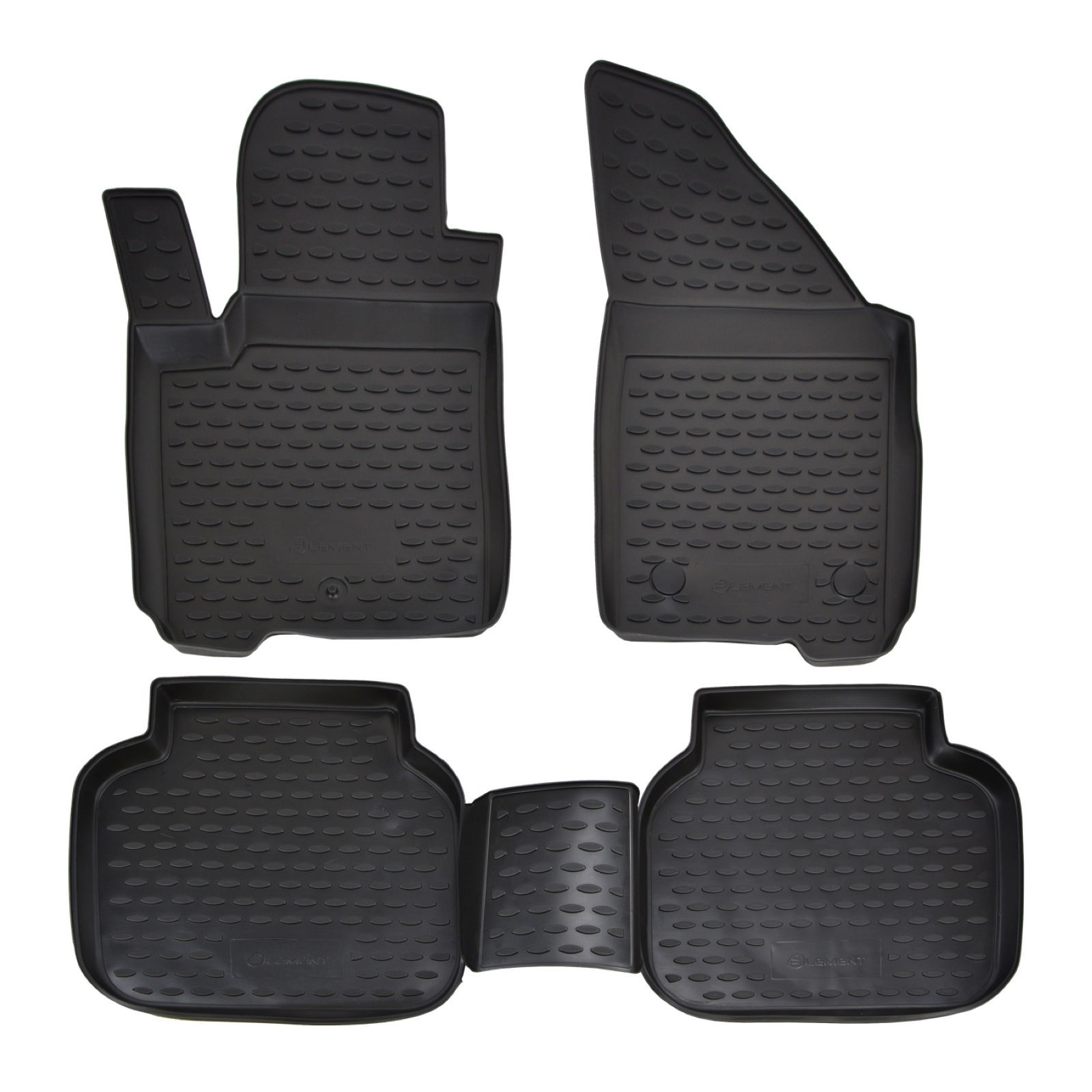 Tapis de sol en caoutchouc Fiat Freemont Journey 2011-2018 auto