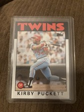 1986 Topps Kirby Puckett #329
