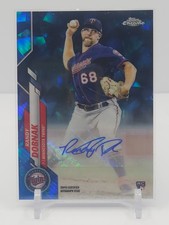 RANDY DOBNAK 2020 TOPPS CHROME SAPPHIRE ROOKIE AUTOGRAPH! RC! MINNESOTA TWINS!