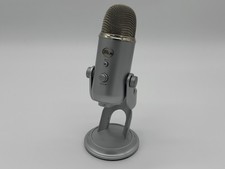 Blue Yeti USB Microphone - Platinum, works great, good physical conditional