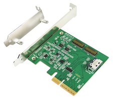 PCIe x4 with Redriver to MCIO 38P PCIe GEN 5