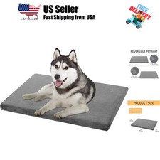 Stylish Dog Bed Mat Dog Crate Pad Mattress Reversible Cool  Warm, Water Proo...