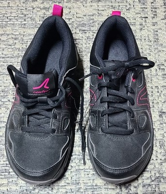 Sportschuhe, Decathlon newfeel, Größe 36, Farbe schwarz/pink