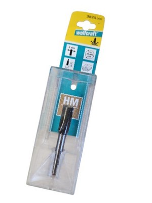 Wolfcraft Schaft für HM-Scheibennutfräser Ø8mm, 6mm Schaft