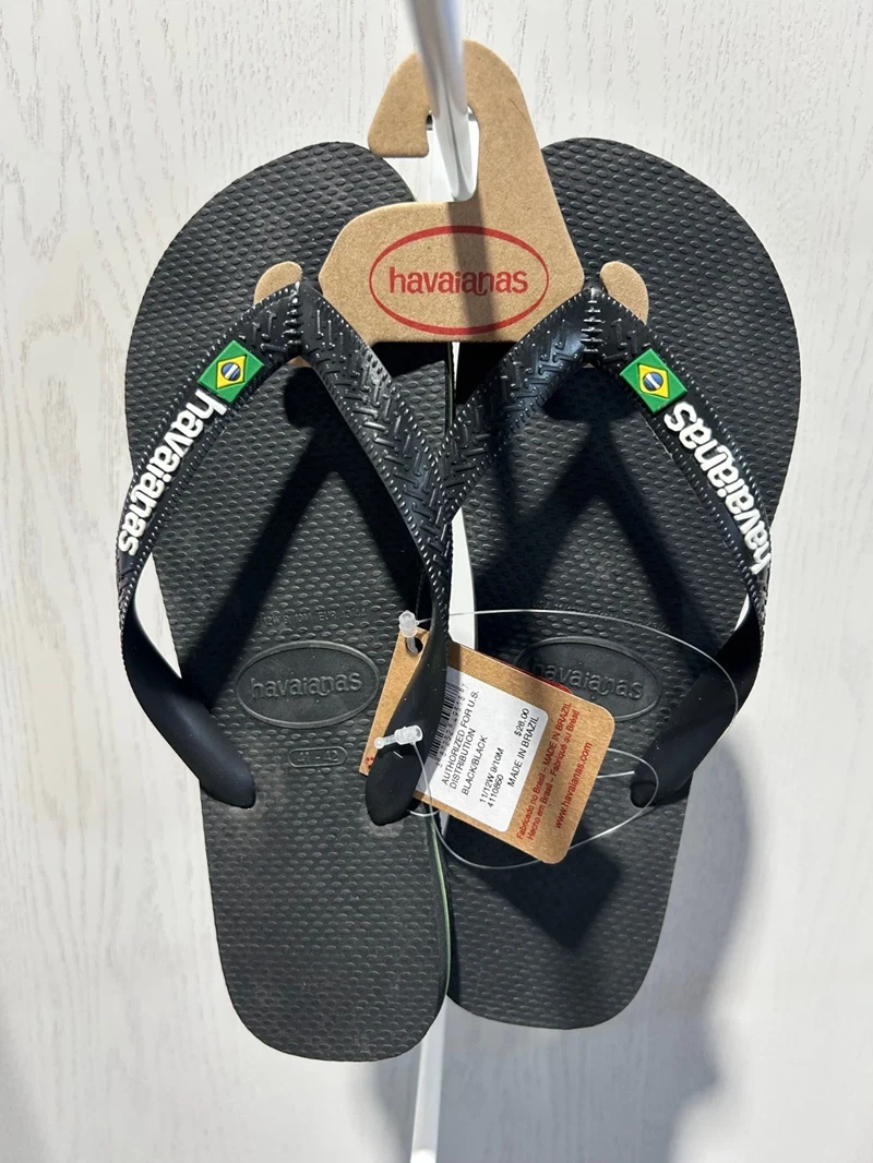 Havaianas Brazil Logo Black/Black Sandal Men EU sizes 39/40-45/46 NEW!!!
Opens in a new window or ta