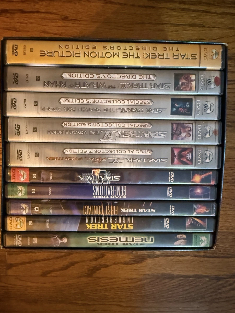 Star Trek: The Motion Picture Box Set DVDs & Blu-ray Discs for