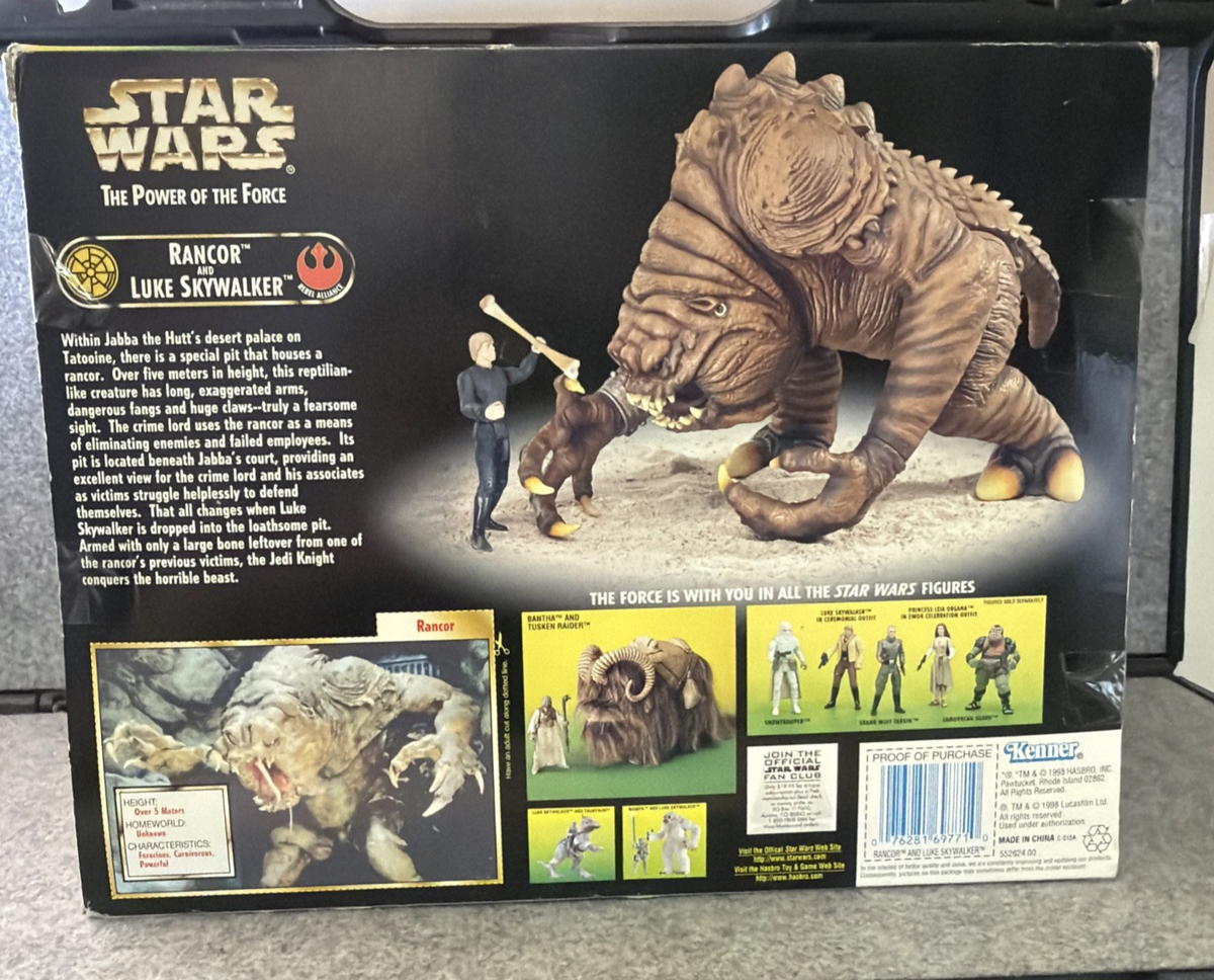 Kenner Star Wars Rancor and Luke Skywalker Action Figure for sale