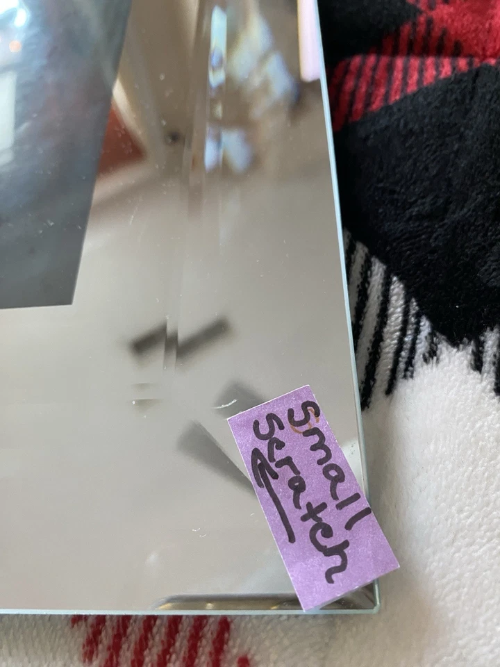 Z Gallerie 10,5x12,5 скошенная зеркальная /5x7 рамка для картины с черной бархатной задней панелью - Изображение 3 из 4