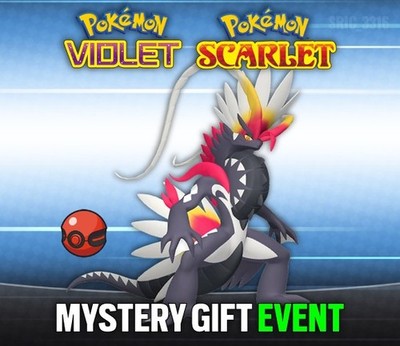 SHINY Koraidon 6IV Gift Event Pokemon Scarlet/Violet/HOME  