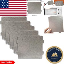 Essential 5 Pcs Mica Sheets: Heat-Resistant Covers for Safe Microwave Operation