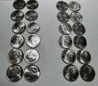 Special Order Scpttsstampstuff: Set 2014-2025 P & D Roosevelt Dimes BU 24 Dimes