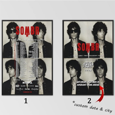 #ad #ad SOMBR YOU ARE THE REASON TOUR Poster Home Decor $16.70