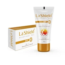 Glenmark La Shield Sunscreen Gel SPF 40 | 50gm | UVA/UVB | Oil Free| PA+++