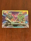 2025 Topps Cosmic Chrome A.J. Brown/Jalen Hurts Base (RAW)